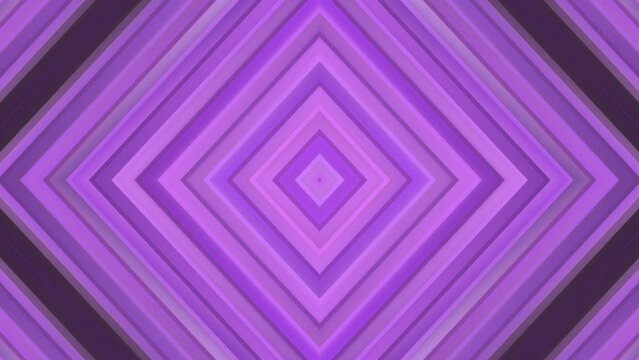 Abstract purple motion background. Dynamic geometric animated loopable background video with ripple texture.