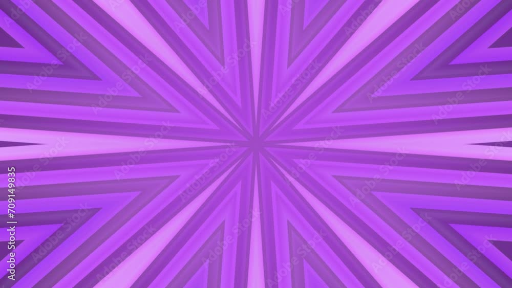 Poster Abstract purple motion background. Dynamic geometric animated loopable background video with ripple texture.