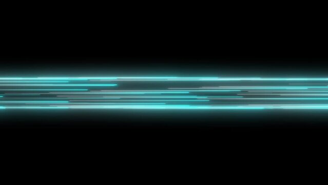 Fash charging neon line speed 4K Loop Animation Super Fast Speed ​​Line Side Background Flow. Super Fast Internet Technology Fiber Docsis blue and purple alpha looping