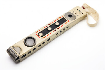 Play Recorder isolated on white background created with Generative Ai