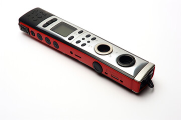 Play Recorder isolated on white background created with Generative Ai
