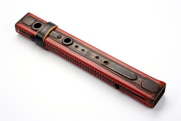 Play Recorder isolated on white background created with Generative Ai