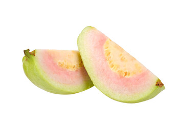 Fresh red guava , Guava fruit on transparent png