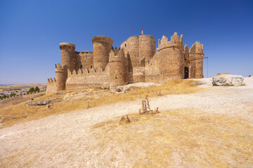 Castillo de Belmonte castle, province Cuenca, Spain