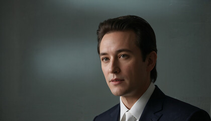Confident Stride, Suit Sharp: Businessman's Power Portrait | Executive Presence | Success Defined