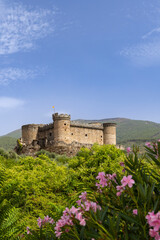 Mombeltran castle (Castillo de Mombeltran), Province of Avila, Castilla y Leon, Spain