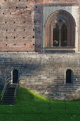 Milan: the castle known as Castello Sforzesco