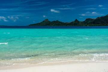 Fototapeta na wymiar Raivavae's paradise, French Polynesia