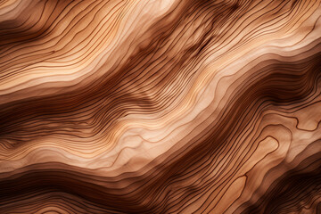 Fototapeta premium wood texture seen under a microscope with exaggerated contrast created with Generative Ai