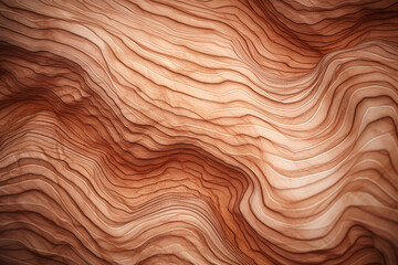 wood texture seen under a microscope with exaggerated contrast created with Generative Ai