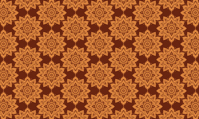 Elevate your designs with a touch of tradition using this intricate brown Bandhani pattern. Perfect for timeless and sophisticated creations.
