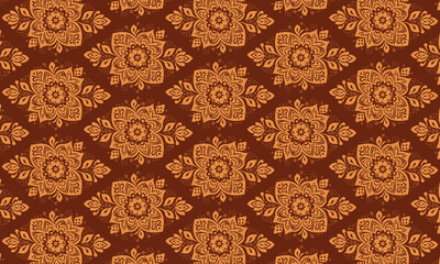 Elevate your designs with a touch of tradition using this intricate brown Bandhani pattern. Perfect for timeless and sophisticated creations.