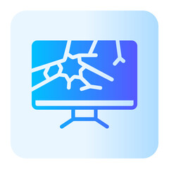 tv gradient icon