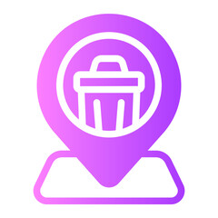 location gradient icon