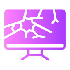 tv gradient icon