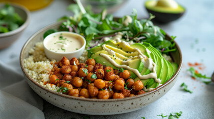 Vibrant Vegan Buddha Bowl Wholesome Deligh