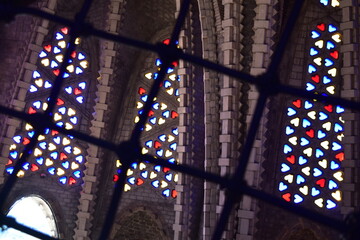 Detalle del santuario de La Virgen de Montserrat en Montferri