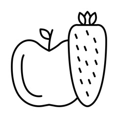 Healthy Food Icon Design