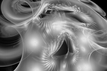 Abstract fractal background - 709178422
