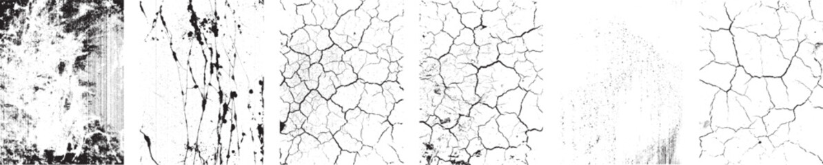 Grunge Urban Backgrounds set.Texture Vector.Dust Overlay Distress Grain ,Simply Place illustration over any Object to Create grungy Effect .abstract,splattered , dirty, texture for your design. 