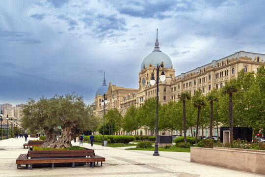 Fizuli park, Baku, Azerbaijan