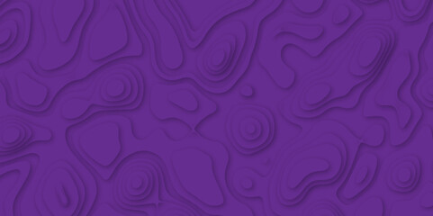 Abstract lines background. Contour maps. Seamless pattern purple colors lines Topographic map. Geographic mountain relief. Vector illustration, Topo contour map on white background