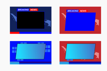 Background design for news events