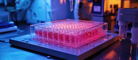 Use a laminar box for studying cell cultures.