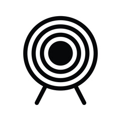 target icon for graphic and web design