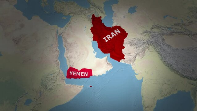 Yemen-Iran Borderlands: A Cartographic Overview.
