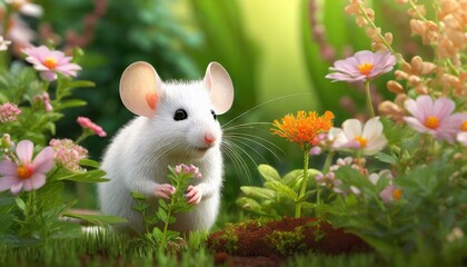 white mouse