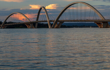 JK bridge in Brasilia, Brazil