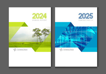 Cover design annual report business catalog company profile brochure magazine flyer booklet poster banner. A4 template design element cover vector. Sample image create with gradient mesh tool. - 709207201