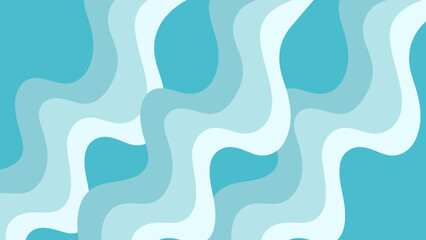 abstract blue background with waves pattern