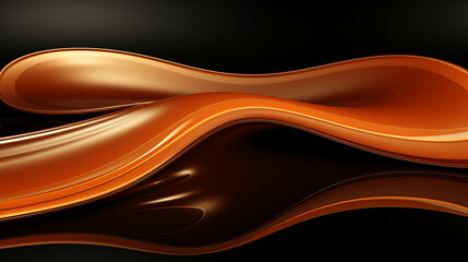 Obraz premium abstract colorful glowing wavy perspective with fractals and curves background 16:9 widescreen wallpapers