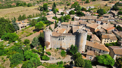 La Grasse and Villerouge, spectacular villas in the south of France