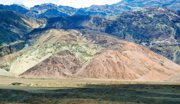 The Artist's Palette, Death Valley Nat. Park, California, United States