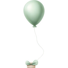 green balloon