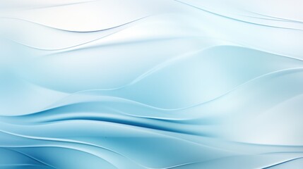 Frosted Glass Effect: Soft Matte Frosted Glass Background with Diffuse Glow, White and Pale Blue Shades