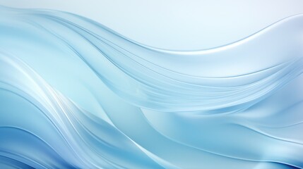 Frosted Glass Effect: Soft Matte Frosted Glass Background with Diffuse Glow, White and Pale Blue Shades