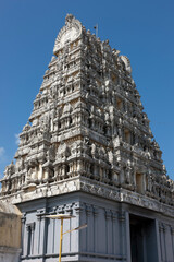 India Kanchipuram Ekambaranathar temple on a sunny winter day