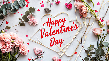 Naklejka na ściany i meble Romantic text Love, Valentines Day, Happy Valentines day, Love Idea, Wedding, Engagement, Couple anniversary, Background, Banner, Commercial and advertisement