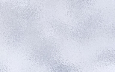 Glass vector art background. Silver metallic effect foil. Glass texture with bokeh for cover design, cards, flyer, poster, banner. Hand drawn illustration.
