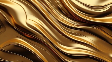 Liquid Metal: A Fusion of Gold, Silver, and Bronze