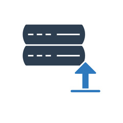 Server Upload Icon - Data Center Upload Icon