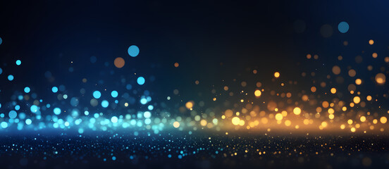 Glowing Particles Colors Abstract Bokeh Background Trending Bokeh Lights Graphic Card Design