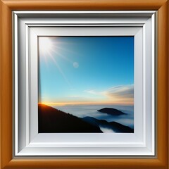 landscape with window
frame on the sky
frame on the beach