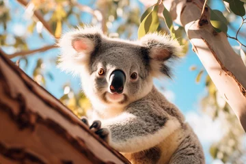 Foto op Plexiglas koala in a tree © jairo