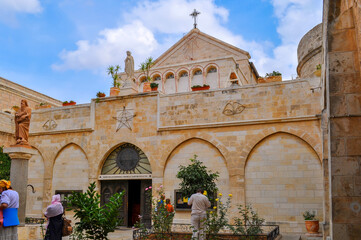 St. Catherine's сhurch in Bethlehem, Jerusalem, Israel
