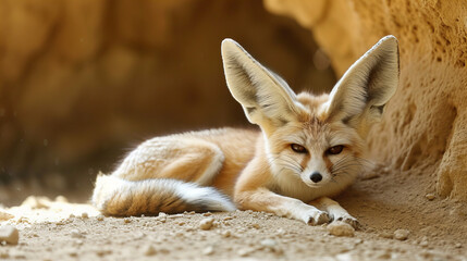 fennec the desert fox from Sahara